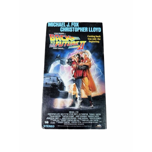 Other - VTG 1989 Steven Spielberg Back to the Future Part II/2 Hi Fi Dolby Surround VHS